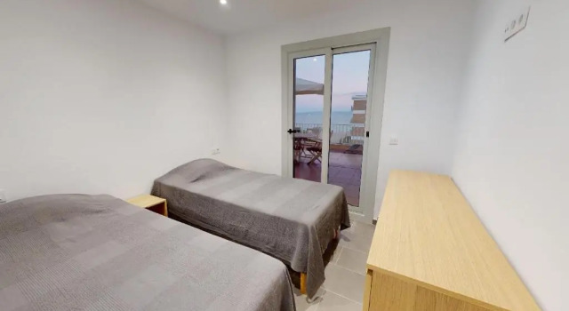 Atico con vista mar. 50 m de la playa - CASA NOVA 13