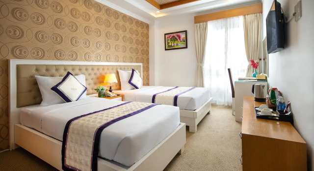 Двухместный номер Deluxe с видом на город Nesta Hotel Can Tho