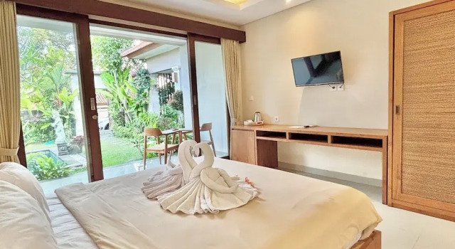 Двухместный номер Superior с видом на бассейн Kamayu Ubud by Puri Signatures