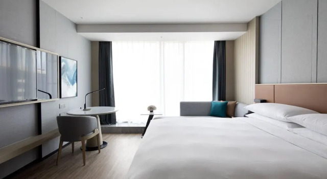 Courtyard by Marriott Jiangyin, Rezerwuj Hotel Hotele 3-gwiazdkowe w Jiangyin, 3*