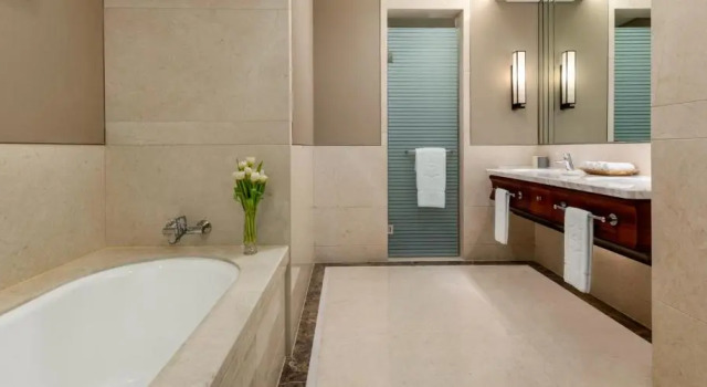 Двухместный семейный номер Executive с видом на море Shangri-La Qinhuangdao