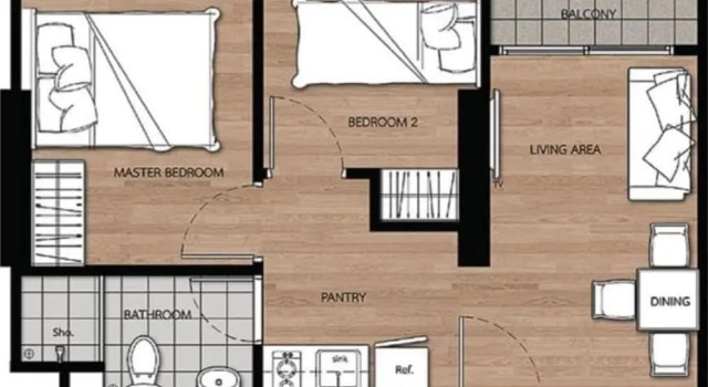 Lovely 2-bed Apart - 19th Floor Notting Hill Bldg, Забронировать Апартаменты/квартира Самутпракан Samut Prakan Province