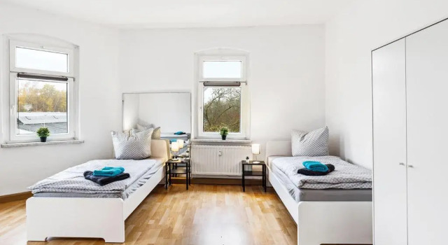 Spacious Apartments in Zwickau, Rezervovat Apartmán Zwickau Sasko