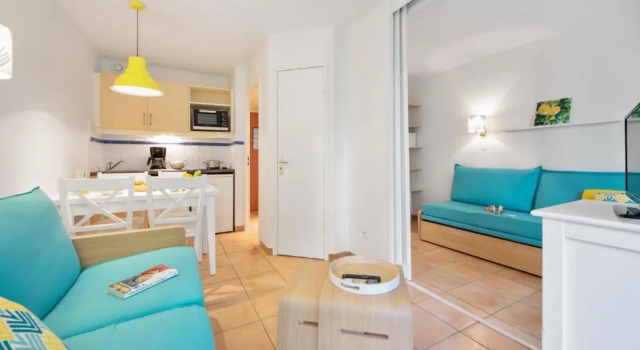 Студия с балконом Résidence Pierre & Vacances Les Rivages Du Parc