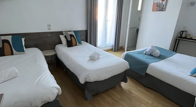 Четырёхместный номер Economy Hotel Saint Georges, Face à la mer
