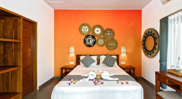 Двухместный номер Deluxe с видом на сад Bubu Homestay Tulamben