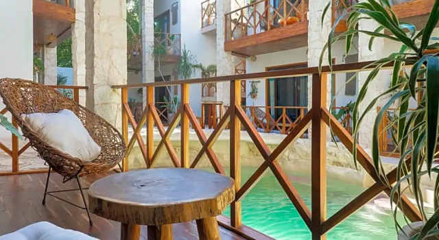 Номер Deluxe Lagoon Boutique Hotel Tulum