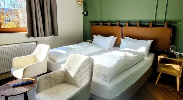 Двухместный номер Comfort с видом на реку Aux Tanneries de Wiltz