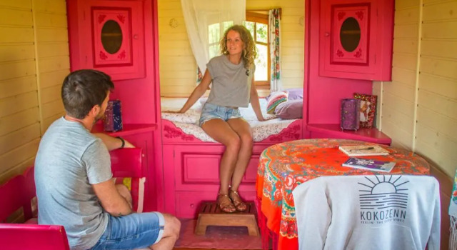 Standart oda Les cabanes perchées de Dihan