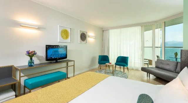Двухместный номер Deluxe с балконом Leonardo Club Hotel Dead Sea - Все включено