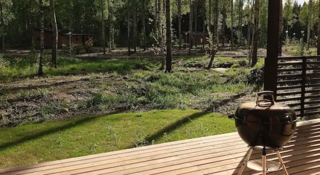 Вилла с балконом WOODDREAM