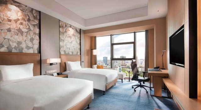 Deluxe Twin room Doubletree by Hilton Yangzhou