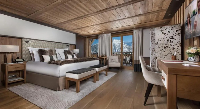 Двухместный номер Deluxe Fouquets Courchevel