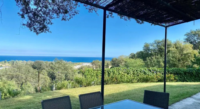Коттедж Villa panorama maquis et mer, plage à 1,5 Km