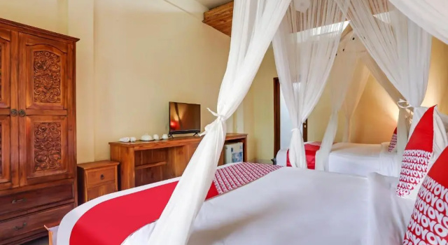 OYO 90640 Agung Kartini Villa, Rezervovat Vila Chaty v Bali, Chalupa