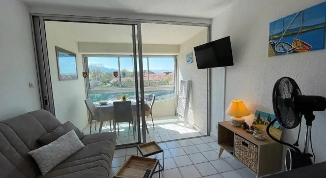 Appartement Argelès-sur-Mer, 1 pièce, 4 personnes - FR-1-225-91