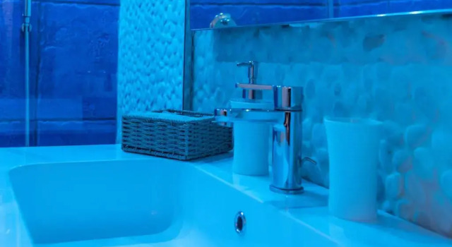 Номер Superior B&B Nel Blu Dipinto Di Blu