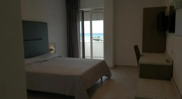 Трёхместный номер Deluxe с видом на море HOTEL SETTIBI 20m dalla spiaggia