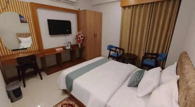 Standard Casal quarto com vista para a cidade Sylhet Paradise Inn