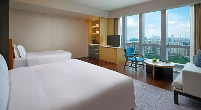 Трёхместный номер Premium с видом на город InterContinental Zhuhai by IHG