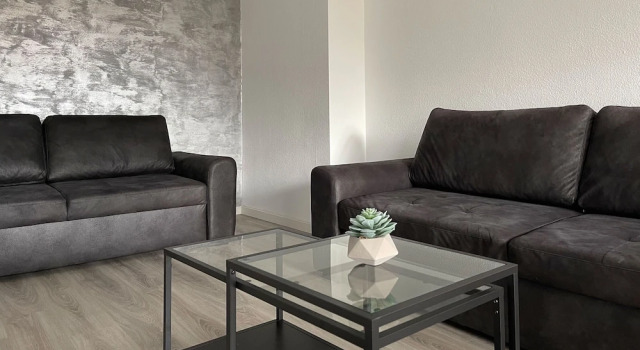 Апартаменты Deluxe с балконом Moderne Studios im Herzen von Osnabrueck