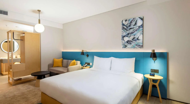 Номер Standard Hilton Garden Inn Zhuhai Hengqin Sumlodol Park