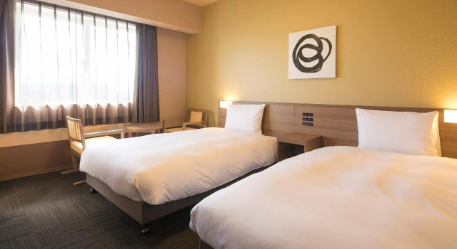 Двухместный номер Standard GRANDVRIO HOTEL NARA -WAKURA- -ROUTE INN HOTELS