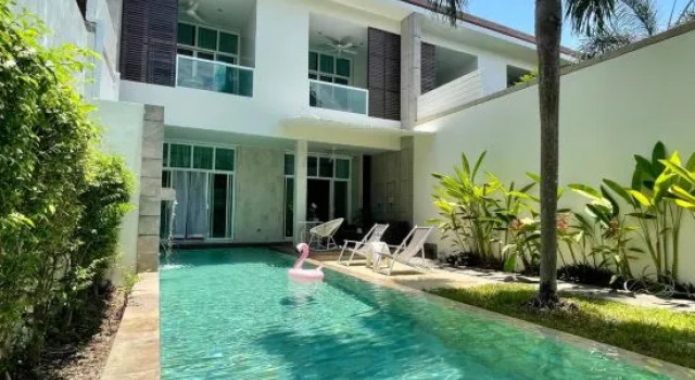 Cozy 3-Bedroom Pool Villa at Oxygen BangTao by Metrika
