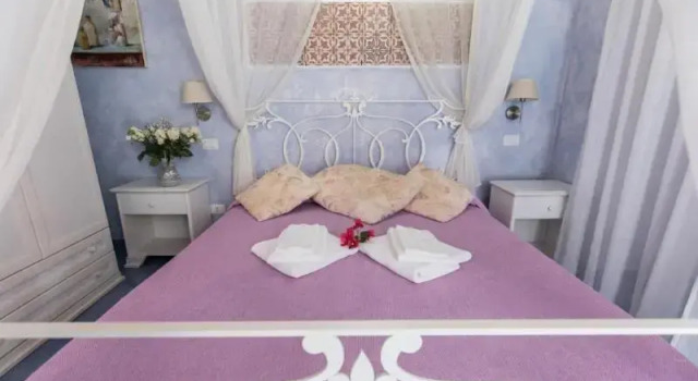 Standard triple chambre avec balcon Blu Tropea Maison