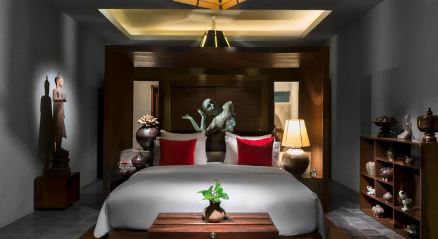 Люкс с видом на бассейн Sokkhak Boutique Resort & Spa