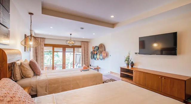 Трёхместный номер Deluxe с видом на море Bell Seaside Luxury Villa