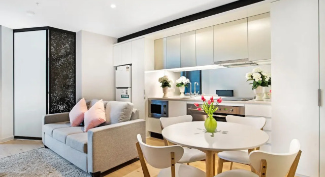 Двухместные апартаменты с балконом Manhattan Apartment