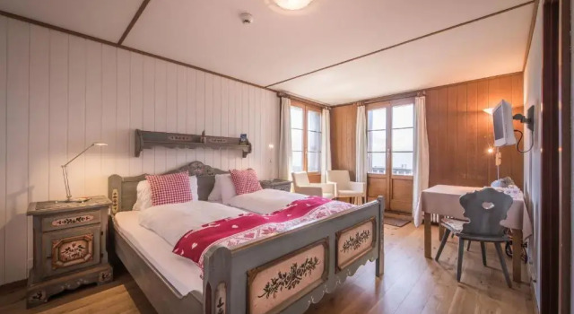 Двухместный номер Standard с видом на озеро Hotel Fassbind Beausite