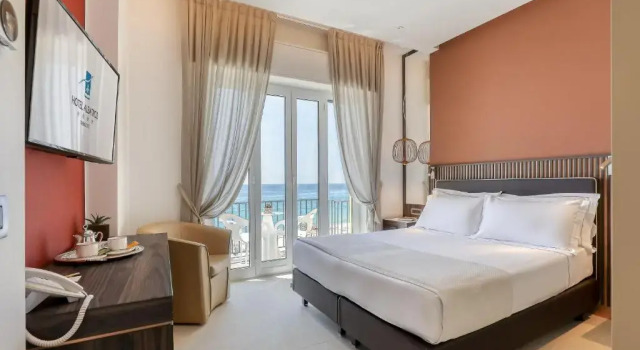 Двухместный номер Superior с видом на море Hotel Albatros Varigotti