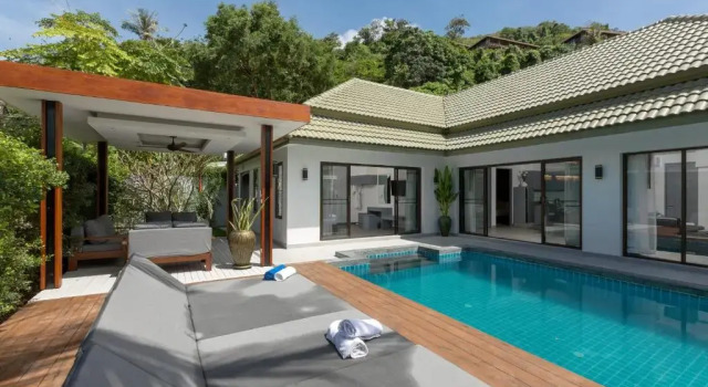 Вилла с 3 комнатами Karon Beach Pool Villa - Sha Extra Plus