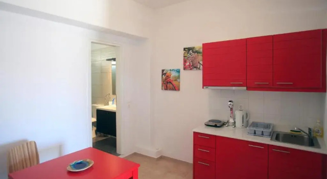 Студия с видом на море Kastellos Apartments Sikinos