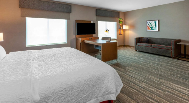 Двухместный люкс Hampton Inn & Suites Bloomfield Hills Detroit
