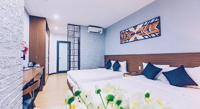 Четырёхместный номер Deluxe The G Hotel Hue