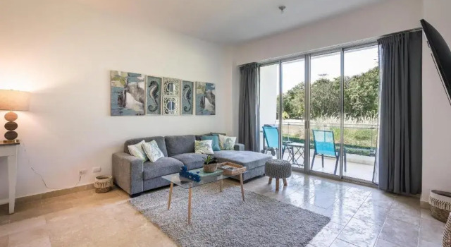 Апартаменты Spacious Cap Blue Apt Next to Cap Cana