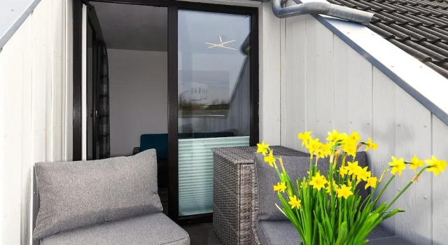 Апартаменты Ferienwohnung Balkon zur Sonnenseite in Bensersiel