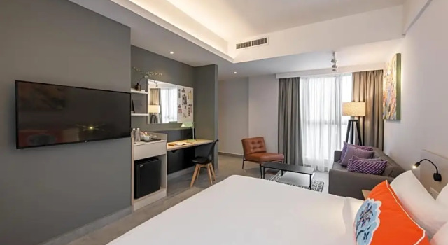 Двухместный люкс The Canvas Hotel