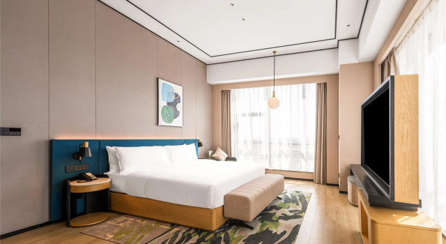 Люкс Deluxe Hilton Garden Inn Fenyang Yulongwan