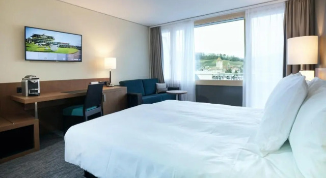 Двухместный номер Lakefront с балконом Belvédère Strandhotel