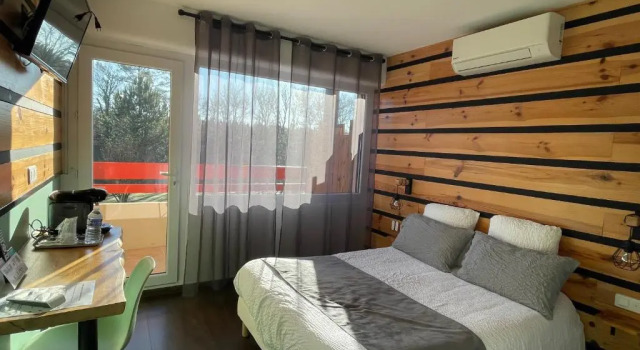 Двухместный номер Standard Hôtel Paris Madrid avec Piscine et restauration
