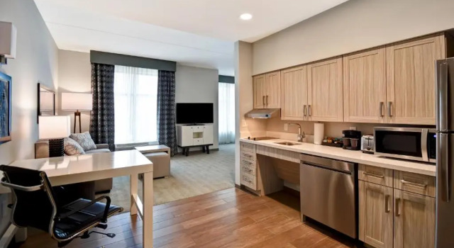 Люкс с видом на город Homewood Suites By Hilton Greenville Downtown