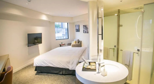 Двухместный номер Business Royal Inn Taipei Linsen - Huashan 1914 Creative Park