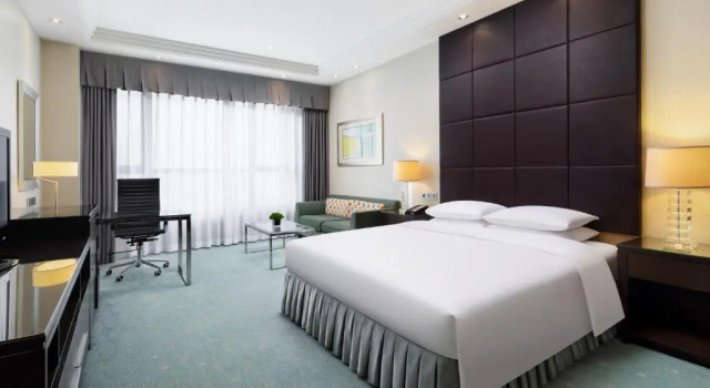 Двухместный номер Deluxe Courtyard by Marriott Kunshan