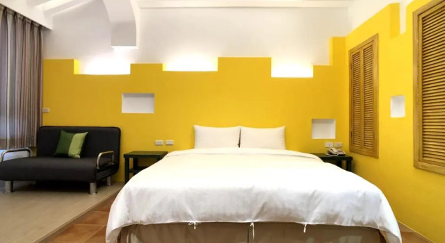 Двухместный номер Standard с балконом Kenting True Color Hostel