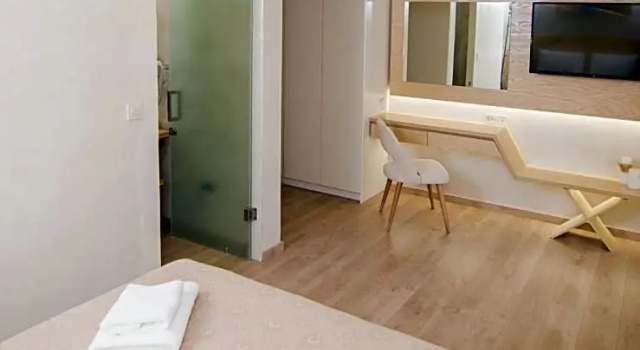 Двухместный номер Deluxe с балконом и с видом на море Panellinion Luxury Rooms