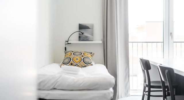 Семейная студия с балконом Hiisi Homes Turku Fleminginkatu